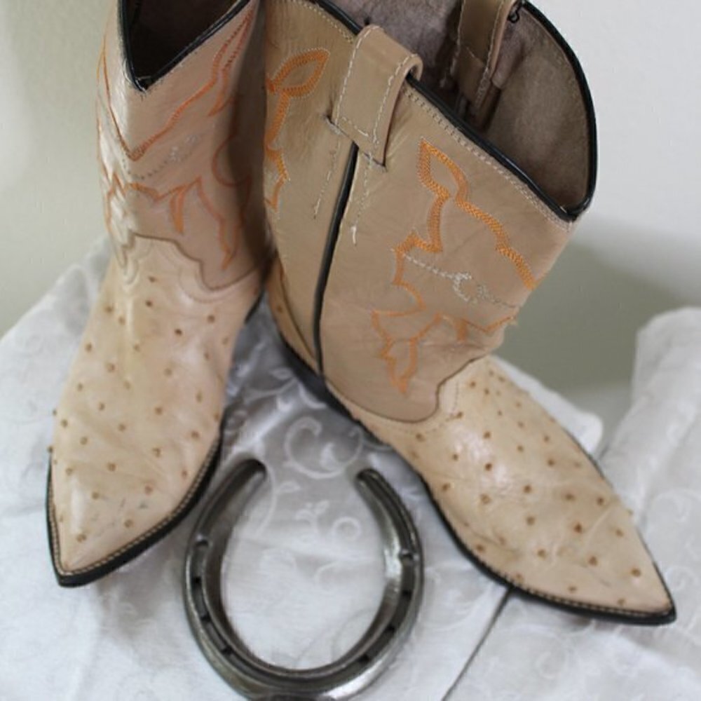 Abdala boots Ostrich Boots size 4 - Picture 12 of 16